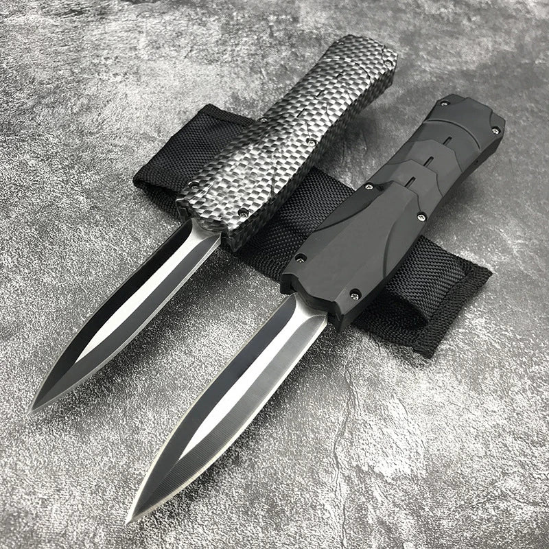 EDC 440C Folding Knife - Quick-Open Camping & Survival EDC Tool