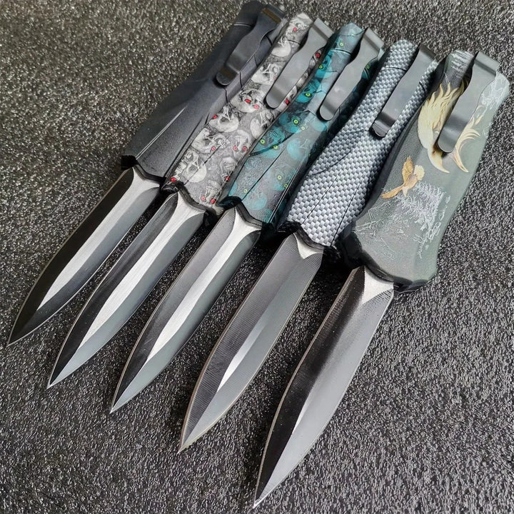 EDC Knife 440C Steel Blade ABS Handle Multi-functional Cutting