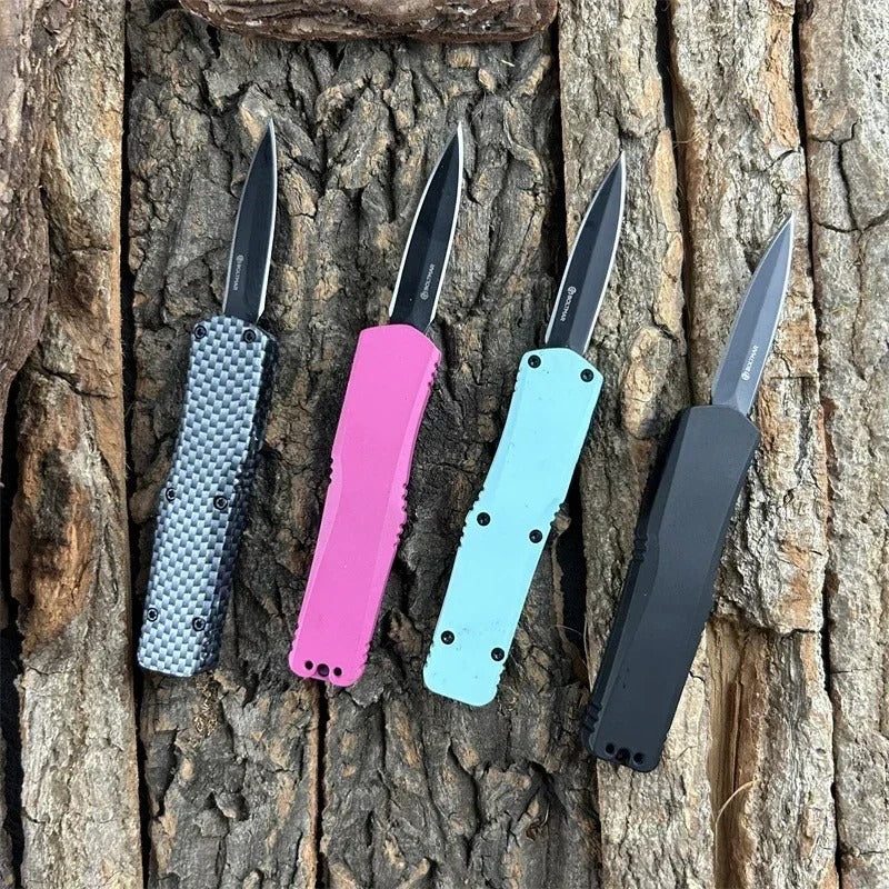 Compact EDC Pocket Knife Spear Point Blade for Camping & Hunting