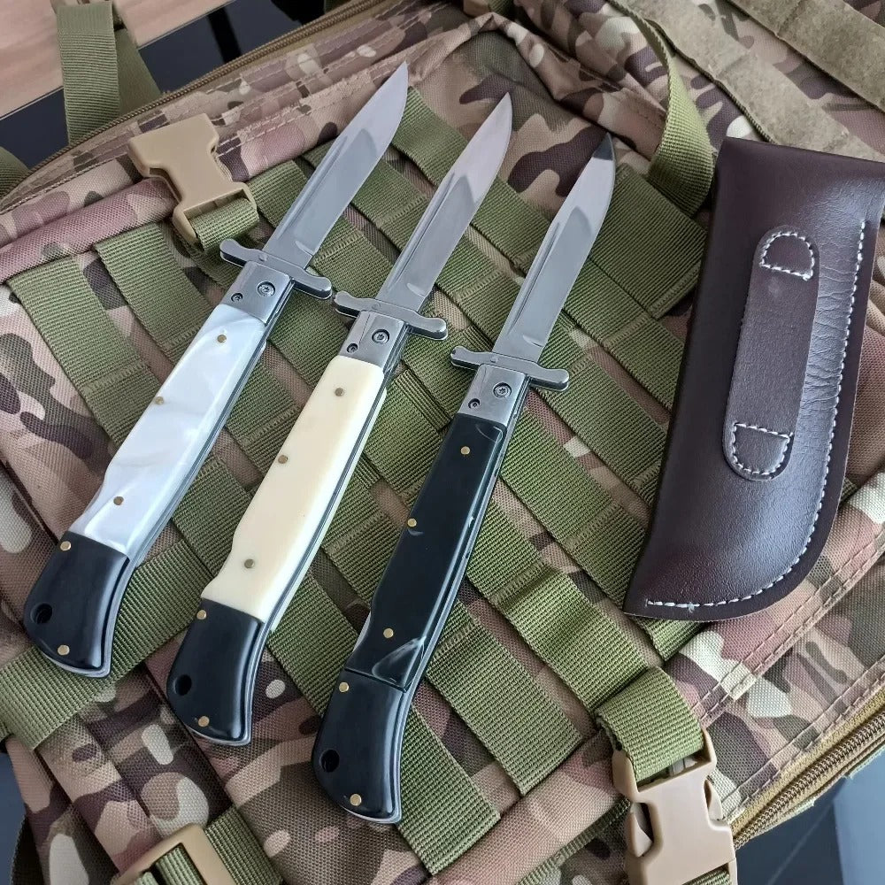 Russian Finka NKVD Knife 440C Steel Folding