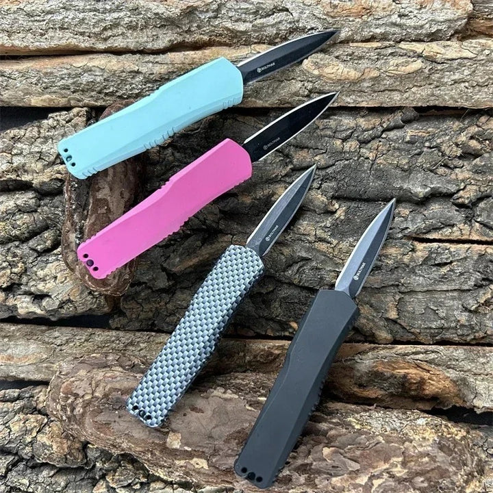 Compact EDC Pocket Knife Spear Point Blade for Camping & Hunting