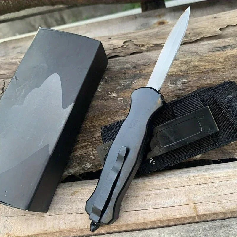 Mini EDC Assisted Open Knife 440C Blade Zinc Alloy