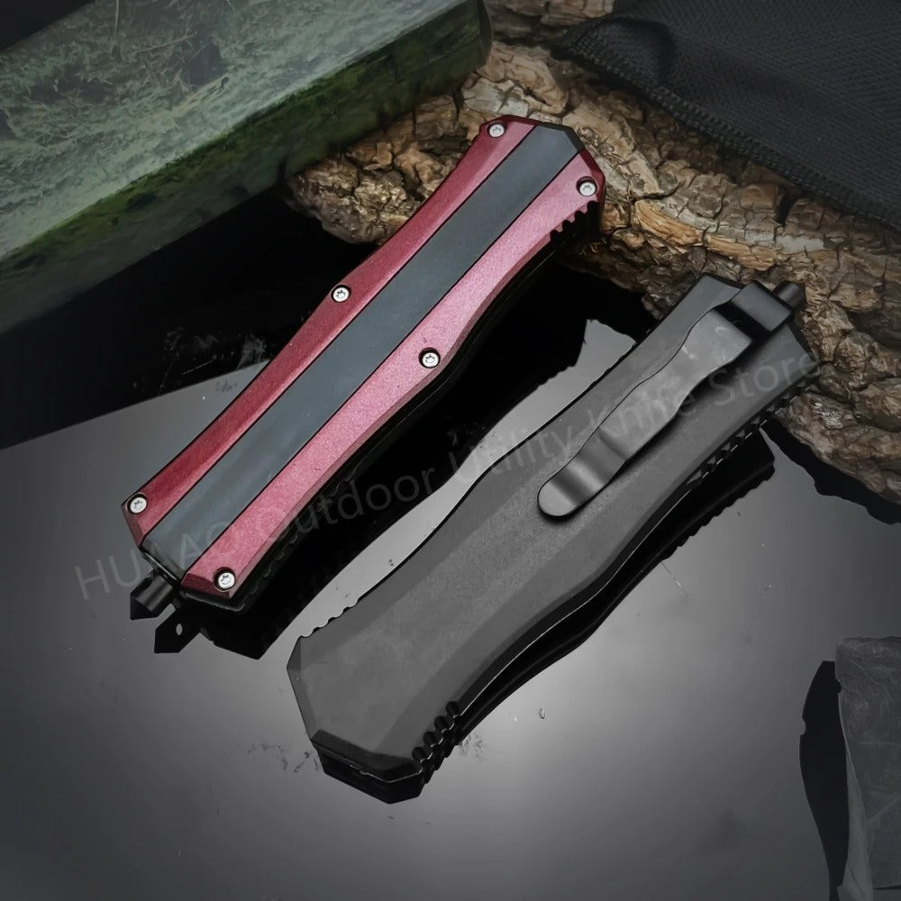 EDC Knife Model 8817 440C Blade Zinc Alloy