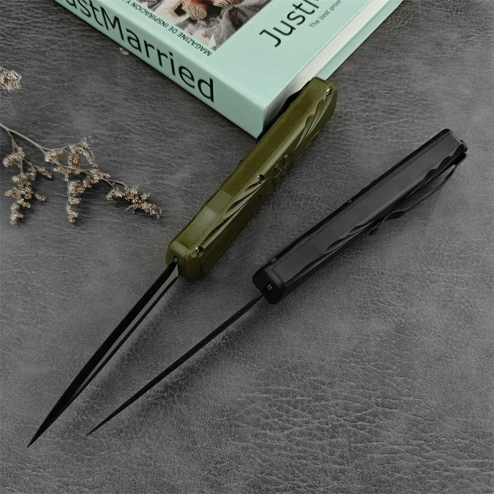 Folding EDC Knife 440C Steel ABS Handle