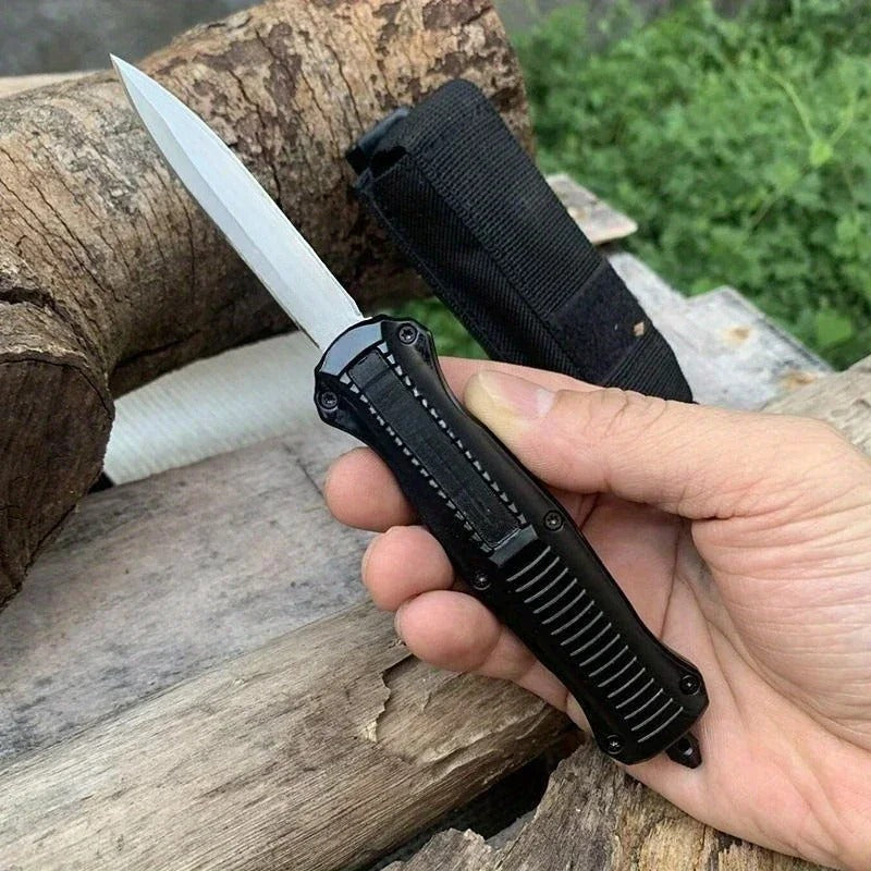 Mini EDC Assisted Open Knife 440C Blade Zinc Alloy