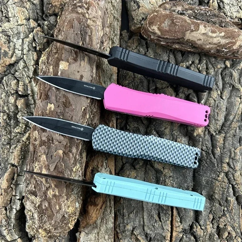 Compact EDC Pocket Knife Spear Point Blade for Camping & Hunting