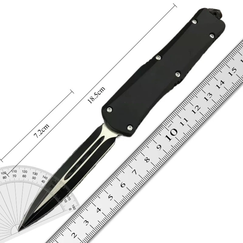 440C Blade Folding EDC Knife Zinc Alloy Handle