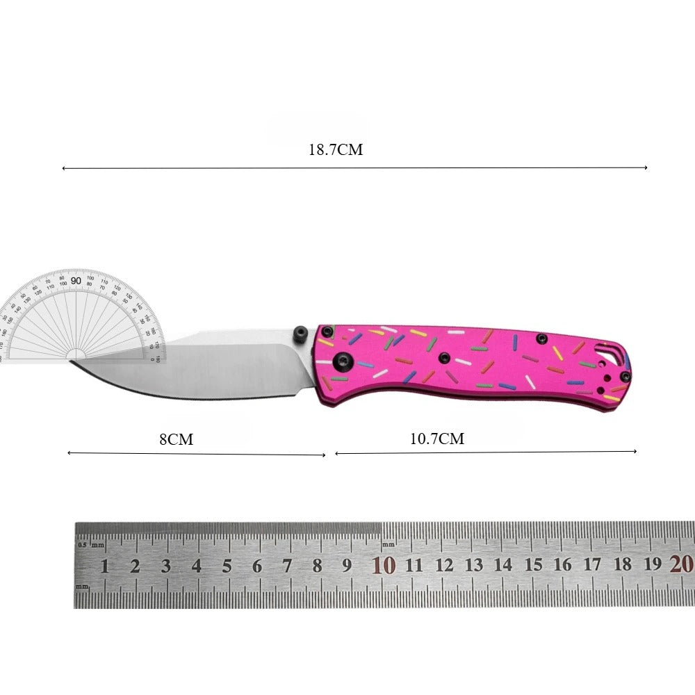 Donut Design EDC Knife AXIS Lock Flipper