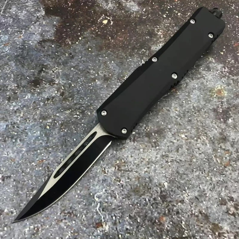 440C Blade Folding EDC Knife Zinc Alloy Handle