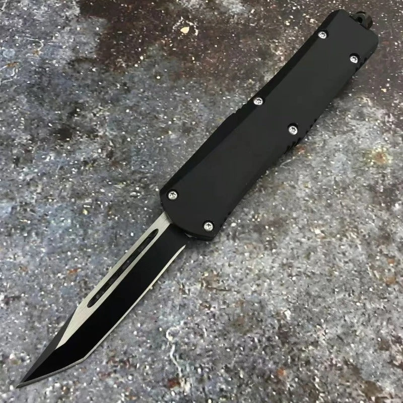 440C Blade Folding EDC Knife Zinc Alloy Handle