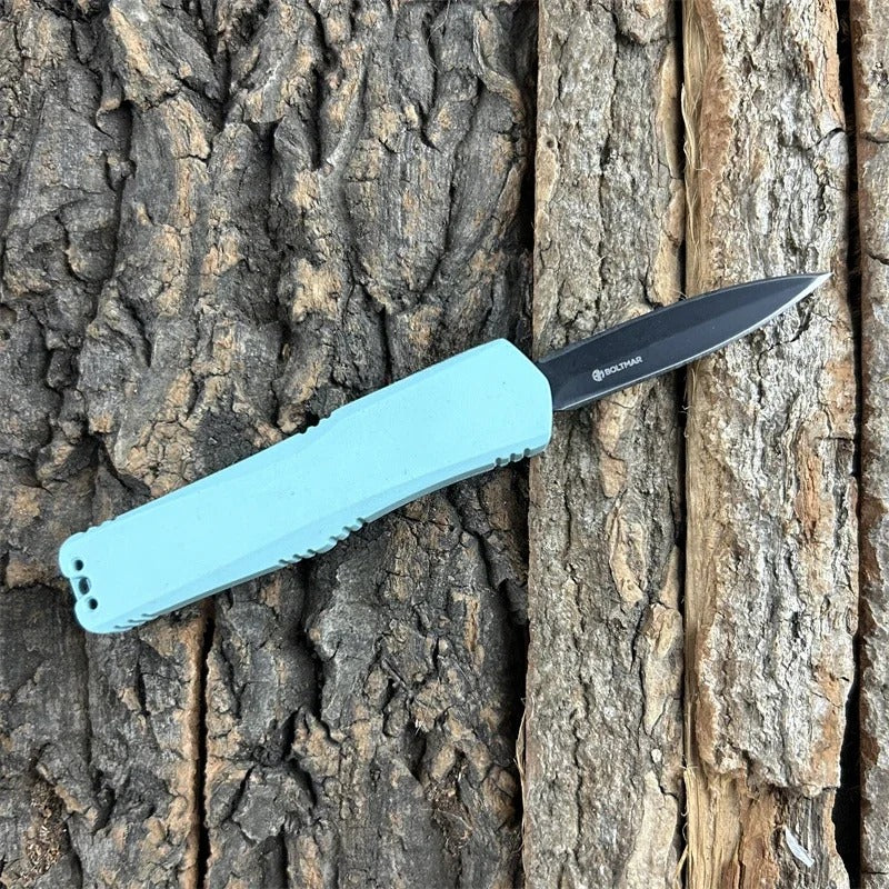 Compact EDC Pocket Knife Spear Point Blade for Camping & Hunting