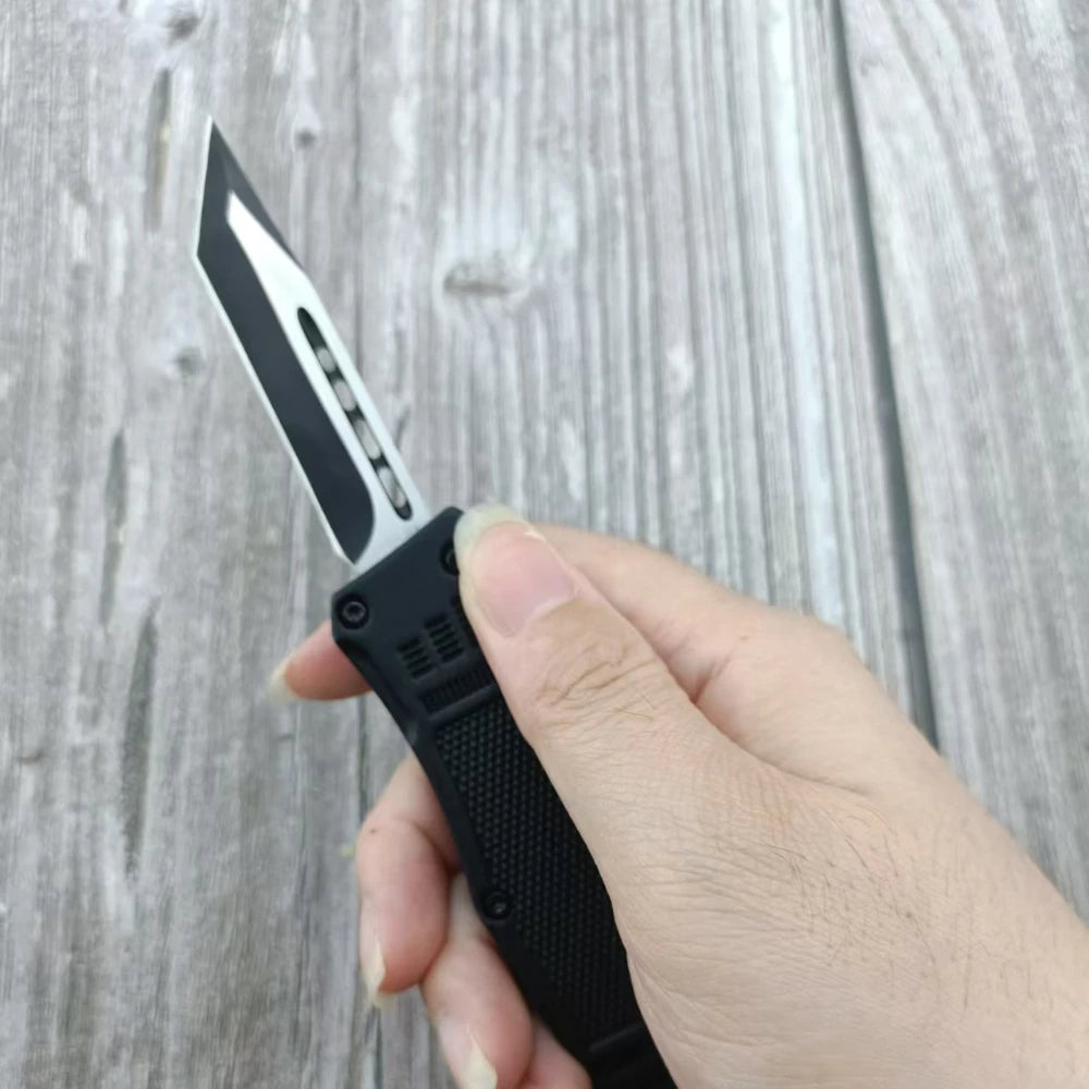Zinc Alloy Knife Portable Camping Tool with Nylon Sheath